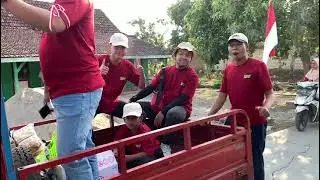 Jalan santai Desa Tondokerto Minggu, 18 Agustus 2024