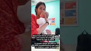 RSV Vaccine for My Newborn | Dr. Amna Husain #shorts
