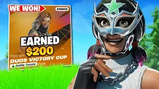 I WON $200 in the Duo Victory Cash Cup!!🏆
