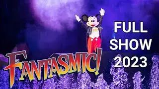 Walt Disney World Hollywood Studios  Fantasmic! Full show 4k front row view 2023