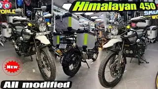 himalayan 450 Modified | for ladakh trip | himalayan 450 modification cost | Skd bike world 