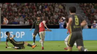 Aaron Ramsey perfect winning goal after a red card FUT 19