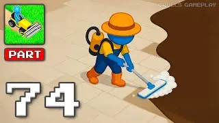 Backyard Master - Gameplay Walkthrough Part 74 - Grow Flowers In Your Garden (iOS, Android)