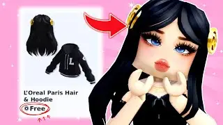 БЕСПЛАТНЫЕ волосы и худи от L'Oreal Paris в Roblox!