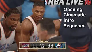 NBA Live 16 Opening Cinematic Intro Sequence (Xbox One)