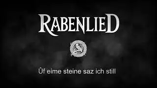 Rabenlied - Ûf eime steine saz ich still  | Darkfolk
