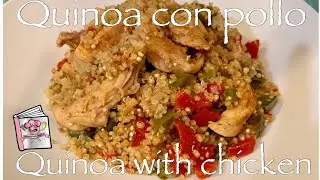 🍗🍗COMO HACER QUINOA CON POLLO (How to make quinoa with chicken)🍗