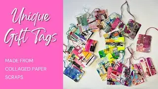 Make Your Own Gift Tags From Paper Scraps - Super Easy