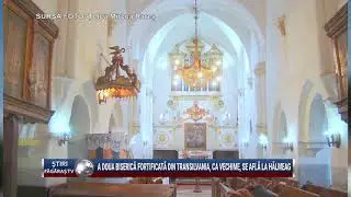 A doua biserica fortificata din Transilvania, ca vechime, se afla la Halmeag