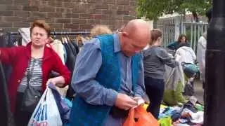 Battersea Car Boot Sale - Matchless Gifts Charity Shop helping to feed the homeless