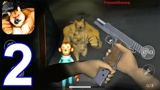 Backrooms Buff Doge Horror - Gameplay Walkthrough Part 2 Levels 3-4 Monkey (iOS,Android Gameplay)