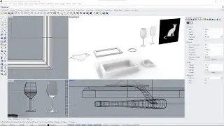 Videocorso RHINO 7 - 09 - Creazione di Superfici da Curve, Sweep a Uno e Due Binari, Rivoluzione