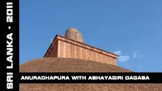 Anuradhapura with Abhayagiri Dagaba, Sri Lanka, 2011
