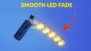 Simple Multiple LED Fade Light Flasher | Easy DIY Circuit