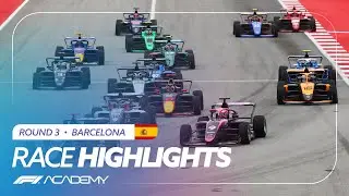 F1 Academy Race Highlights | 2024 Barcelona