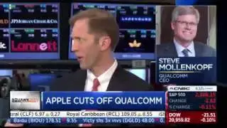 CNBC Panel Explains The Qualcomm vs. Apple Dispute