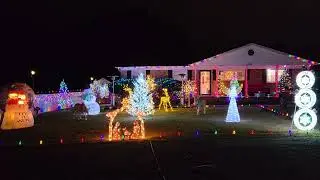 Pyramid Christmas Lights - Part 4 (Dec 2025) Virginia Beach, Virginia