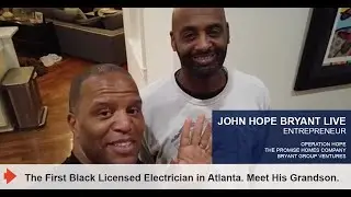 The First Black Licensed Electrician in Atlanta. Meet His Grandson.