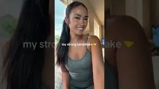 who doesnt love a girl with a strong handshake 🤝 💗 #usagirl