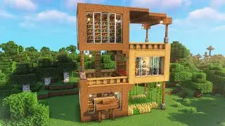 Minecraft Wooden House Designs🏡