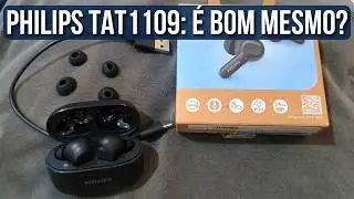 O MELHOR FONE Bluetooth de Entrada em 2025? Review Completo Philips TAT1109!