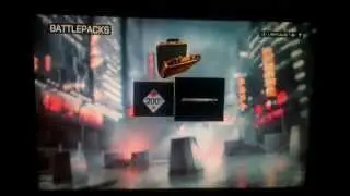 Opening a gold battle pack in battlefield 4 and getting 200% boost
