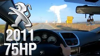 2011 PEUGEOT 407 1.4 75HP POV Test Drive #6 AUTOHS