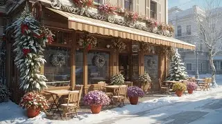 Snow Between the Notes ❄️ A Quiet Christmas Jazz for Late Coffee Hours #music #jazz