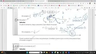 CURSO EXAMEN EVALUATEC TEMA: POTENCIACIÓN
