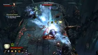 Diablo III Reaper of Souls - Breaching The Fortress: Ram Gate (Shoot Hooks) Sequence & Murdrath