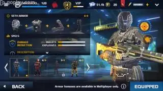 Modern Combat 5 : 1v1 Gameplay