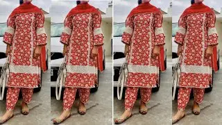 ✨Allover Printed Suit Design/ Allover Suit 2025/ Cotton Suit Design/Latest Printed Suit Design &hearts;️