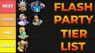 Dreezus' 2025 Flash Party Character Tier List