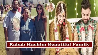 Rabab Hashim With her Real Life Family