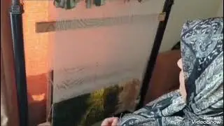   How a blind weaver creates a masterpiece/ بافت تابلو فرش توسط یک هنرمند نابینا