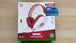 Fortnite PowerA Drift Xbox Headset Unboxing! (Signal Override Wrap Code)