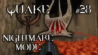 The old shambler two-step | Quake | Nightmare mode | Final level: Shub Niggurath's Pit