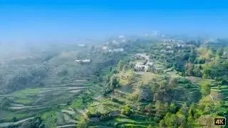 Uttarakhand drone view in 4K | Drone video | Jala Village