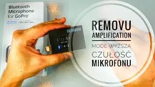 REMOVU M1 Amplification Mode Tryb Wyższej Czułości Mikrofonu | ForumWiedzy