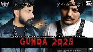 GUNDA 2025 (gta v full video) | Varinder Brar X Sidhu Moose Wala | GTA JUTT SAB