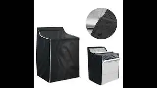 More In The Description Portable Washing Machine Cover,Top Load Washer Dryer Cover,Waterproof F...