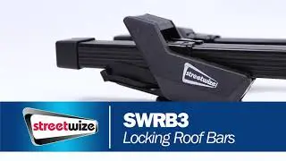 Anti-Theft Lockable Universal Roof Bar 1250mm | Item 46647
