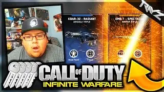 INFINITE WARFARE 1st Prestige 450 KEY SUPPLY DROP OPENING! 4 EPICS & LEGENDARIES! (COD IW EPICS)