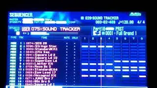 Мелодия из zx spectrum sound tracker