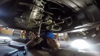 Honda Accord oil pan replacement (part 1 removal)