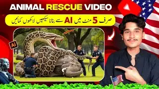 How to Create AI Animal Rescue Videos Using AI | AI Se Animal Rescue Video Kaise Banaye 🔥