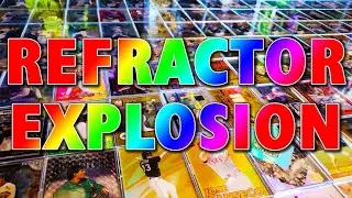 Refractor Explosion - If you like SHINY baseball cards, this video is for you!