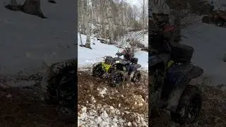ATV vs UTV! #atv #offroad #canam #polaris #cfmoto