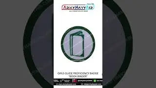 BSG Girl Guide Proficiency Badge - Book Binder 📚 #bsg #armynavyair #guide #girl #bookbinder #india