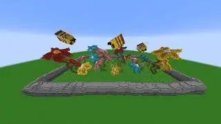 Huge Garden timelapse | Minecraft |